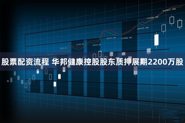 股票配资流程 华邦健康控股股东质押展期2200万股